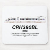 CRH380BL China Eisenbahn Hochgeschwindigkeits-Elek Mousepad (Vorne)