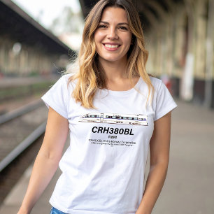 CRH380BL China Eisenbahn Hochgeschwindigkeits-Elek T-Shirt