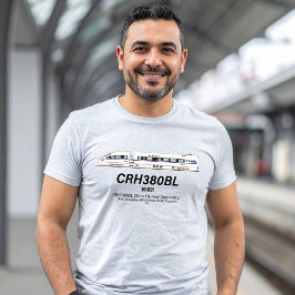 CRH380BL China Eisenbahn Hochgeschwindigkeits-Elek T-Shirt