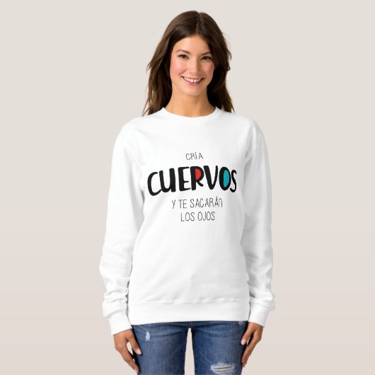 Cria cuervos sweatshirt (Vorne ganz)
