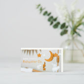 Crib Mobile Babysitter Visitenkarte (Stehend Vorderseite)