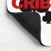 Cribage Player Mousepad (Ecke)