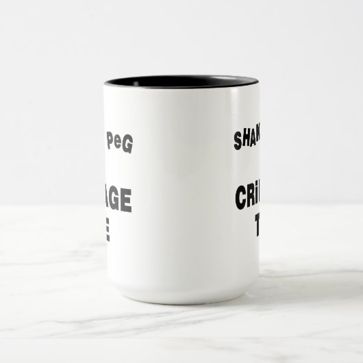 Cribage Time-Tasse Tasse (Zentrum)