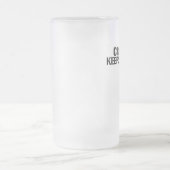 Cribbage behält mich gesund mattglas bierglas (Mittel)