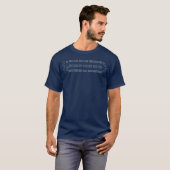 Cribbage-Board 3rack Cribbage-Junge T-Shirt (Vorne ganz)