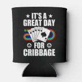 Cribbage Board für Cribbage Card Game Player Funny Dosenkühler (Rückseite)