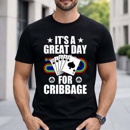 Cribbage Board für Cribbage Card Game Player Funny T-Shirt