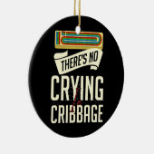 Cribbage Board Player Card Spielregeln Cribage Pla Keramik Ornament (Rechts)