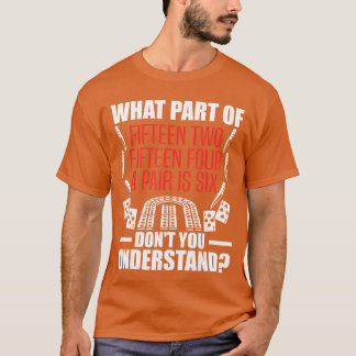 Cribbage Brettspiel Stecker Cribbage Liebhaber Kar T-Shirt