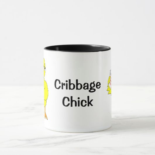 Cribbage Chick Tasse (Zentrum)