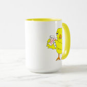 Cribbage Chick-Tasse Tasse (VorderseiteRechts)