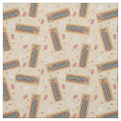 Cribbage Game Board und Spielelemente Gemustert Stoff (Muster)