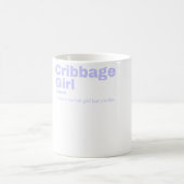 Cribbage Girl - Cribbage Kaffeetasse (Mittel)