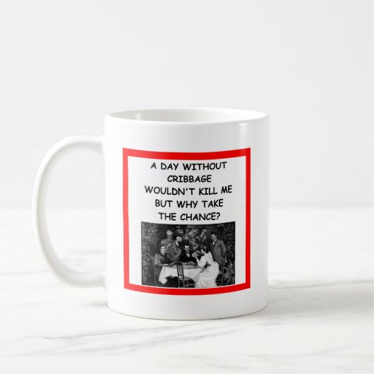 CRIBBAGE KAFFEETASSE (Links)