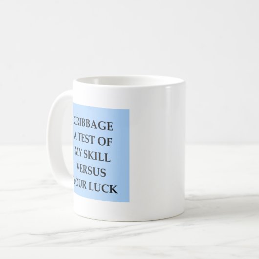 cribbage kaffeetasse (Vorderseite Links)