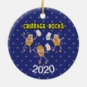 Cribbage Keramik Ornament (Hinten)