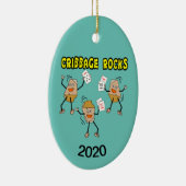 Cribbage Keramik Ornament (Rechts)