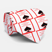 CRIBBAGE KRAWATTE (Gerollt)