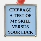 cribbage ornament aus metall (Vorne)