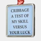 cribbage ornament aus metall (Links)