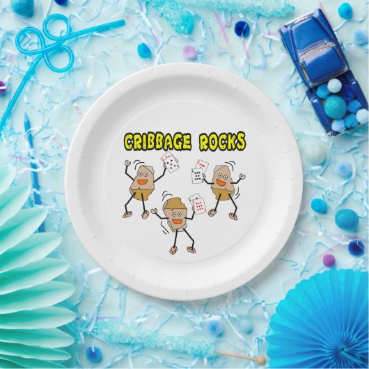 Cribbage Pappteller (Party)