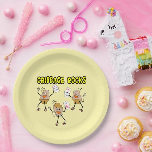 Cribbage Pappteller (Party)