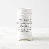 Cribbage Player und Cribbage Champion Bierglas (Mittel)