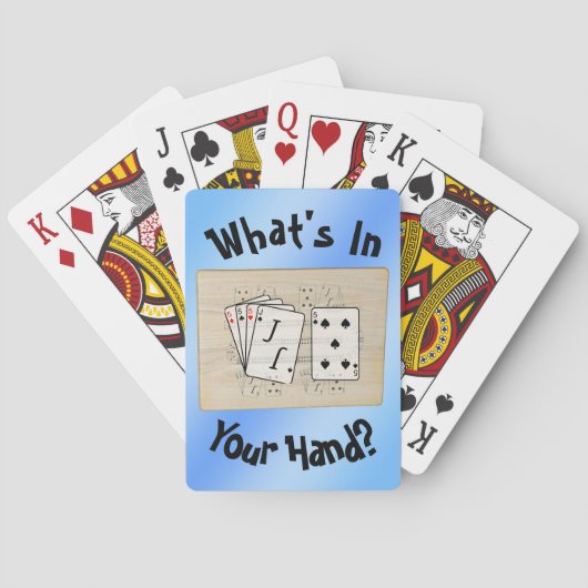 Cribbage Playing Cards - Spades 29 Hand Spielkarten (Rückseite)