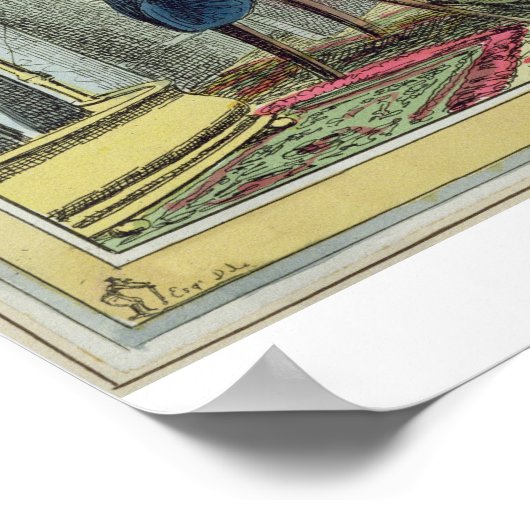 Cribbage, published by Thomas McLean, London (colo Poster (Ecke)