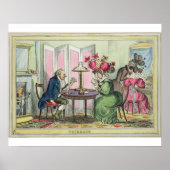 Cribbage, published by Thomas McLean, London (colo Poster (Vorne)