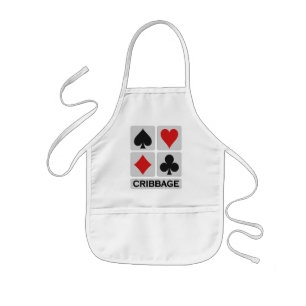 Cribbage-Schürze - wählen Sie Stil & Farbe Kinderschürze