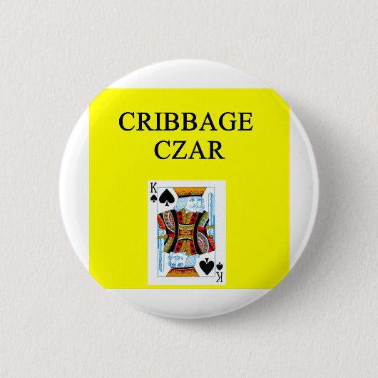 CRIBBAGE Spieler Button (Vorderseite)