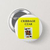 CRIBBAGE Spieler Button (Vorne & Hinten)