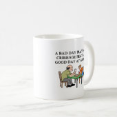 cribbage Spielspieler Kaffeetasse (VorderseiteRechts)