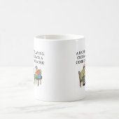 cribbage Spielspieler Kaffeetasse (Mittel)