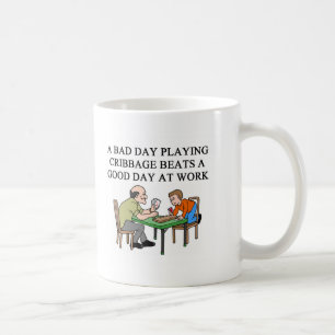 cribbage Spielspieler Kaffeetasse