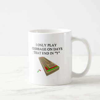 cribbage Spielspieler Kaffeetasse
