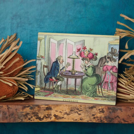 Cribbage, veröffentlicht von Thomas McLean, London Fotoplatte (Seite)