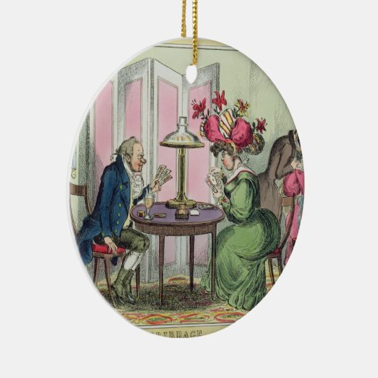 Cribbage, veröffentlicht von Thomas McLean, London Keramikornament (Rechts)