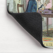 Cribbage, veröffentlicht von Thomas McLean, London Mousepad (Ecke)