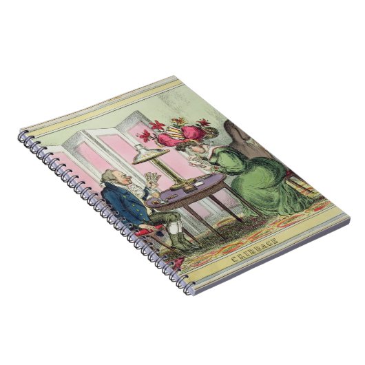 Cribbage, veröffentlicht von Thomas McLean, London Notizblock (Rechte Seite)