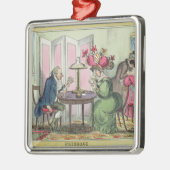 Cribbage, veröffentlicht von Thomas McLean, London Ornament Aus Metall (Links)