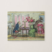 Cribbage, veröffentlicht von Thomas McLean, London Puzzle (Horizontal)