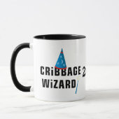 Cribbage Wizard Tasse (Links)
