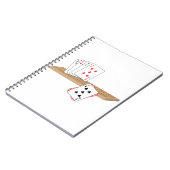Cribbbage Hand Notizblock (Linke Seite)