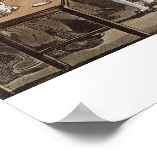 Cribb's Parlor: Tom stellt Jerry und Logic vor Poster (Ecke)