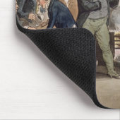 Cribbs Wohnzimmer: Tom, der Jerry und Logik t Mousepad (Ecke)