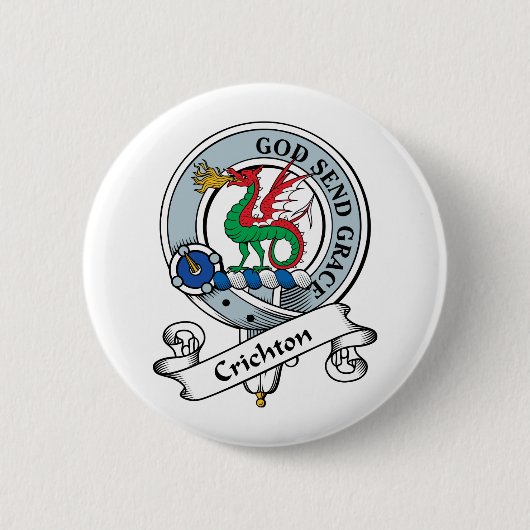 Crichton Clan-Abzeichen Button (Vorderseite)