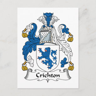 Crichton Familienwappen Postkarte