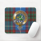Crichton Tartan & Abzeichen Mousepad (Mit Mouse)